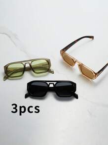 3-piece Combination (black + Tea + Green)