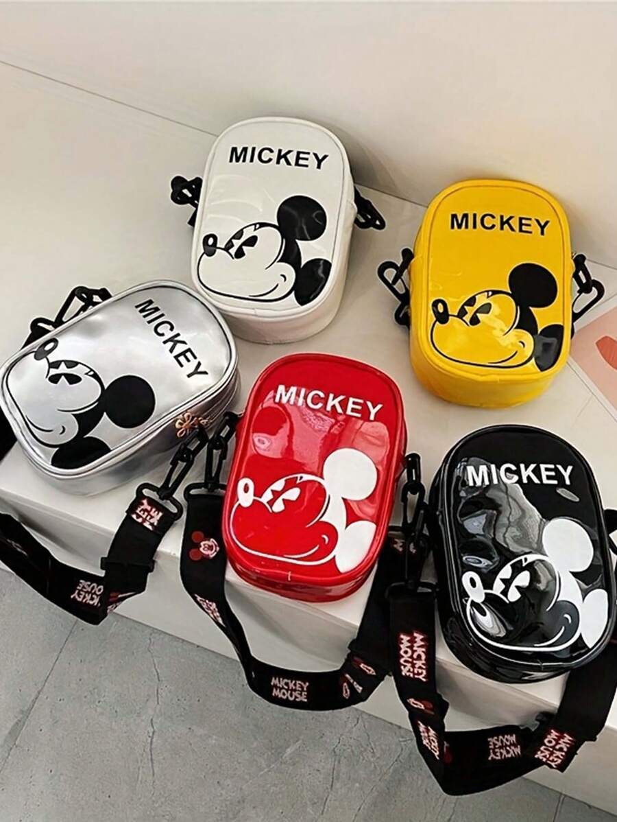 1pc Mouse Design Crossbody Bag, Lipstick Storage Pouch, Suitable For Students, Travel, Party, Gifts For Valentines, Birthday, Mother's Day