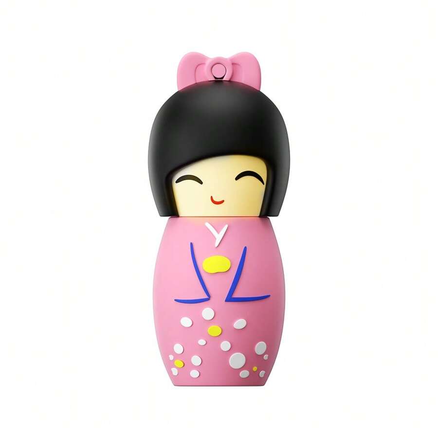 Biyetimi Pen Drive 128GB süßer schwarzer Kätzchen Datenspeicher USB-Stick, 64GB 2.0 Cartoon Welpen Pen Drive, 32GB USB-Stick 64GB Geschenk für Mädchen USB