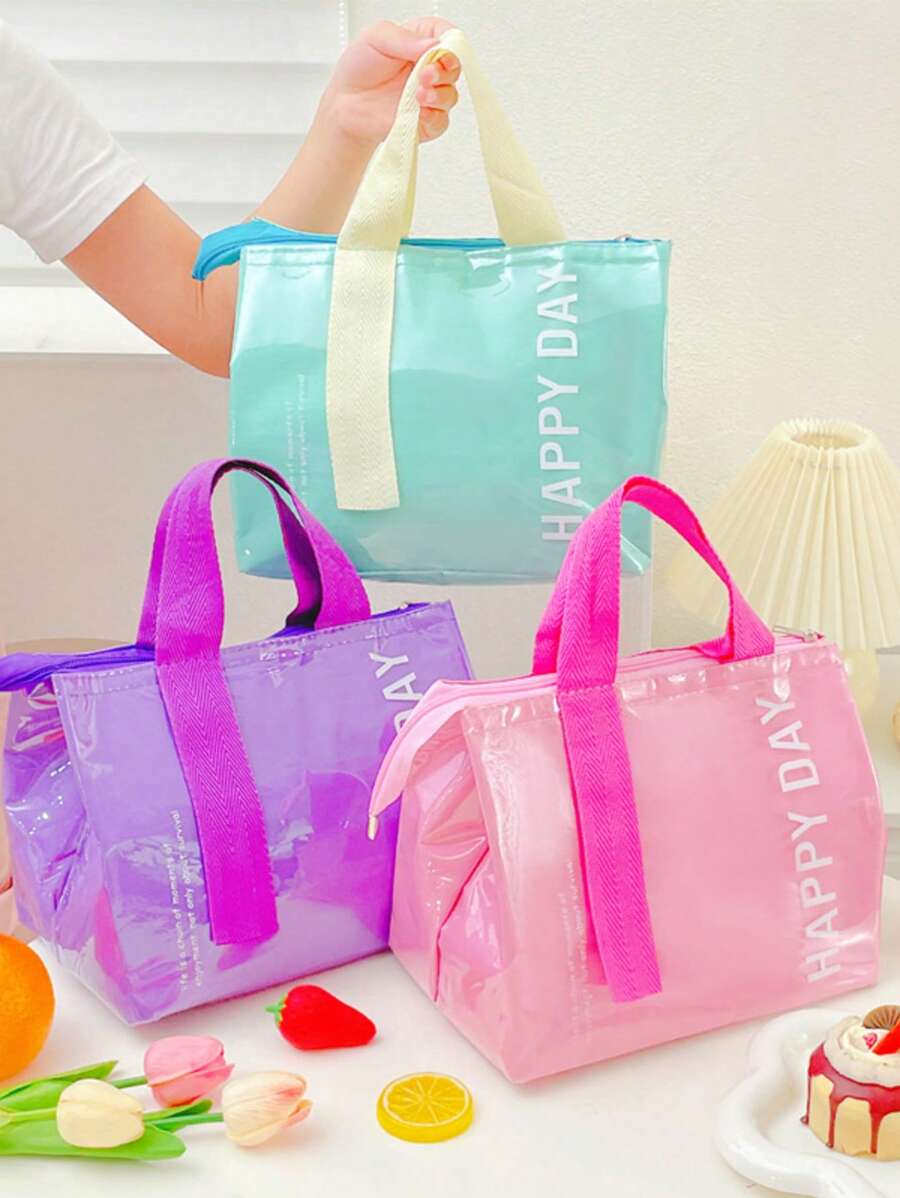 1 Stück Bento Tasche, isolierte Tasche mit Kältepack für Ausflüge, Picknick, Handtasche, isolierte Lunch Box Tasche