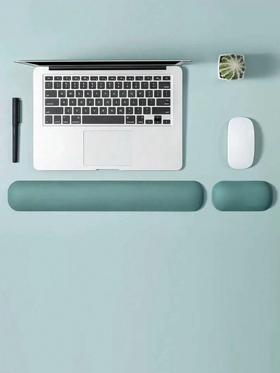 Support de poignet Tapis de repose-poignet de souris en PU mignon avec gel, repose-poignet ergonomique doux, soulage la douleur à la main avec une base antidérapante. Convient pour le bureau, l'ordinateur domestique, l'ordinateur portable, la souris et le clavier
