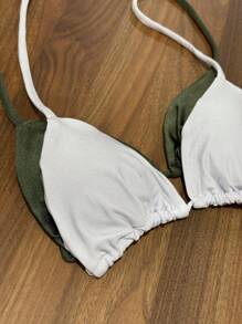 verde militar - branco