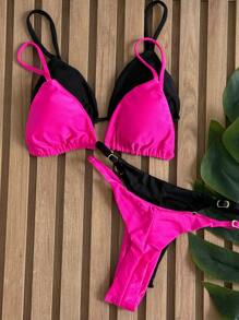 rosa pink - preto