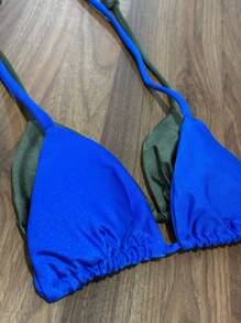 verde militar - azul bic