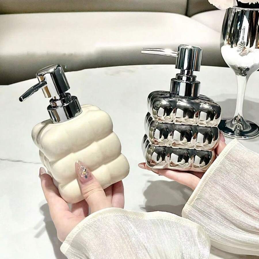 Bathroom Bottle Pump Dispensers For Lotion, Handwash, Shower Gel & Shampoo Back To School
