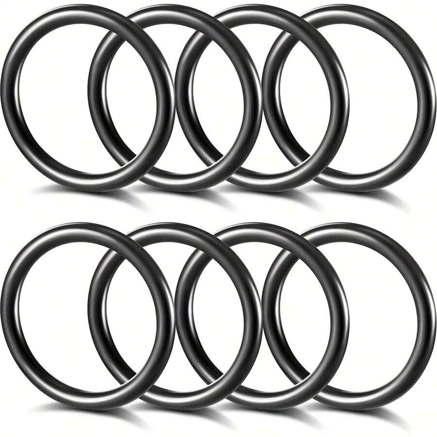 8pcs Car Bumper Cover Fixing Rubber O-Rings / Quick Repair Fastener Rubber O-Rings / Car Modification Rubber O-Rings