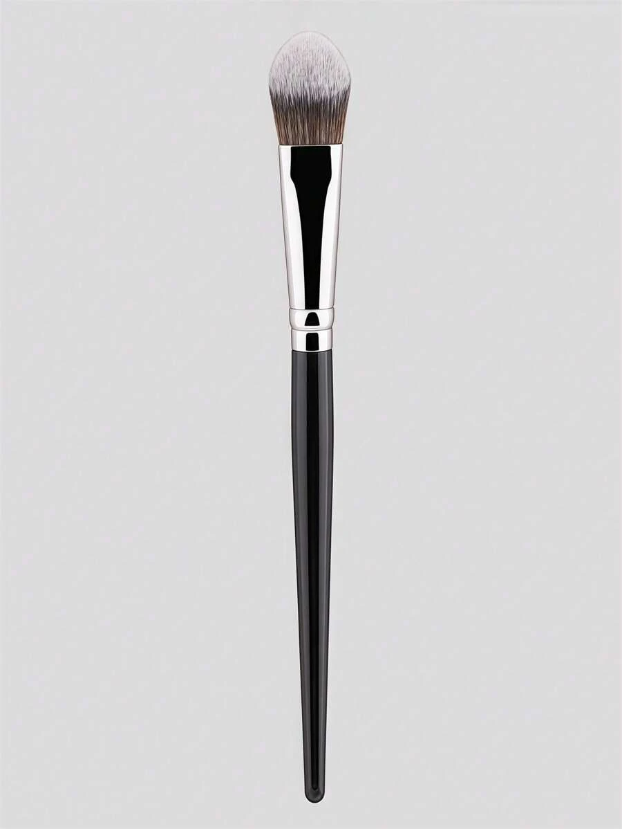 1pc Semi-Slope Multi-Functional Concealer Brush, Soft And Dense Bristles, Semi-Slope Design Fits The Skin Better, Strong Powder Pickup For Smooth And Natural Application, Can Be Used As Blush, Contour, And Concealer Brush, Suitable For Beginners And Makeup Learners