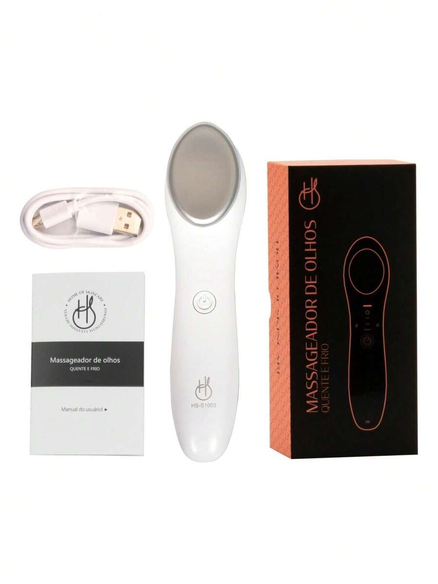 Massageador Térmico Vibratório Harmonizador Área Dos Olhos S1003
