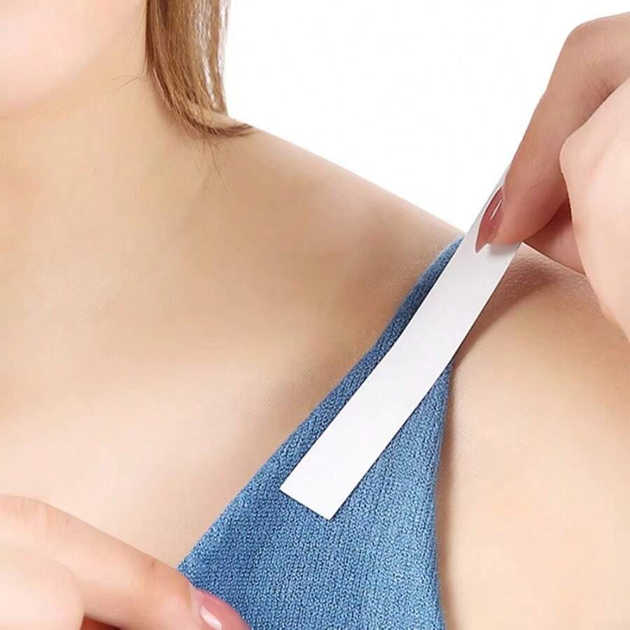 10/36 Stücke unsichtbare rutschfeste Aufkleber, nahtlose doppelseitige wasserfeste transparente Aufkleber für Hemd Ausschnitte, Damenunterwäsche und Unterwäsche Zubehör Körperpflege für Reisen, Sport, Outdoor, Gürtel, Rückkehr zur Schule Ausrüstung Sommerkühlung, Strand, Reise