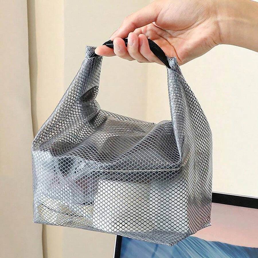 1 pièce Sac humide pour maillot de bain et serviettes, sac à vêtements imperméable avec poignée en tissu Oxford zippé sac sec humide, sac pour vêtements humides, pour le voyage, la gym, la plage