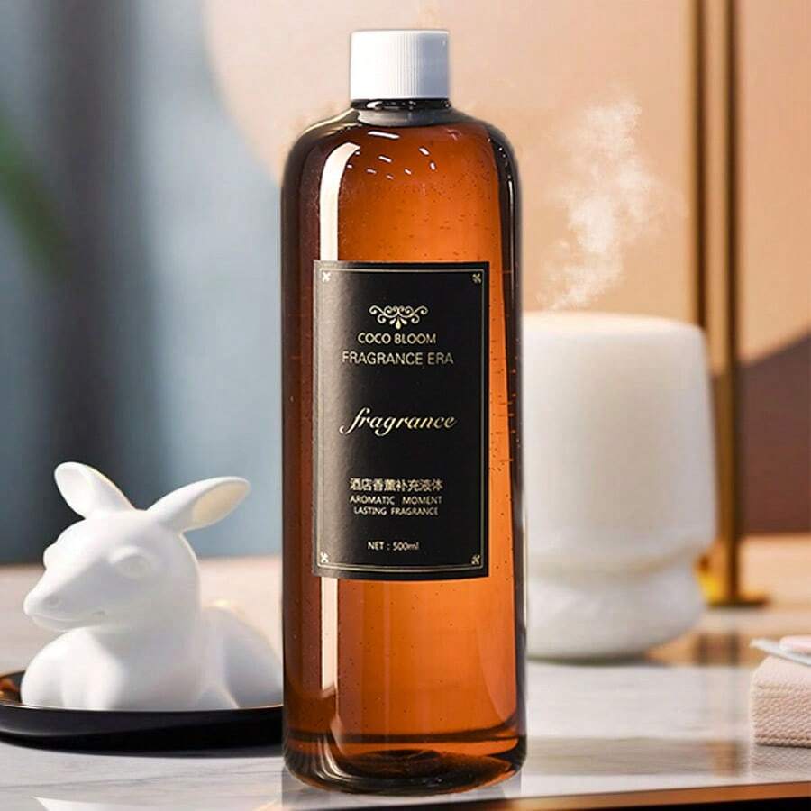 1pc 250ml Modern Minimalist Style Fragrance Refill For Aromatherapy Diffuser. Suitable For Spreading Fragrance, Eliminating Odor, Adding Aroma To Gypsum Ornaments , Clothing And Special Occasions Like Gifts And Festive Party In Hotels, Living Rooms, Bedrooms, Bathrooms, Etc. No Fire Hazard.