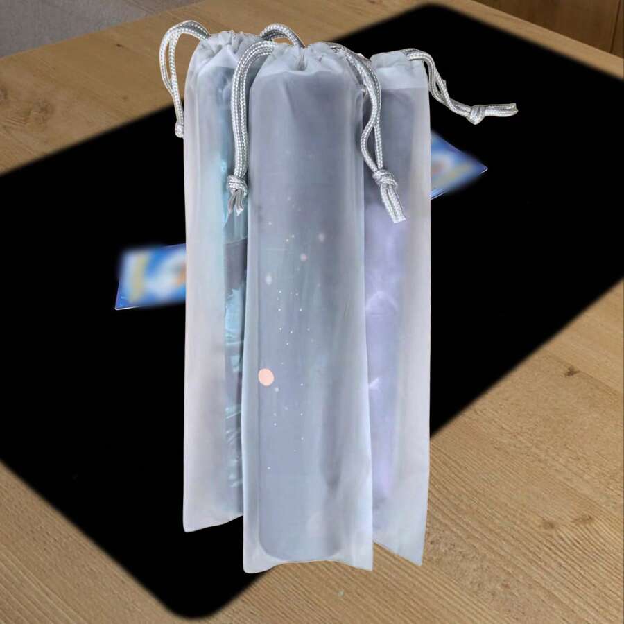 1/2/4/6/8/10 Pcs Frosted Drawstring Storage Bag - Portable Mat Storage Bag, Storage Playmat That's 24" X 14", Perfect For Mat Storage And PTCG Games, Can Bear A Weight Of 2KG