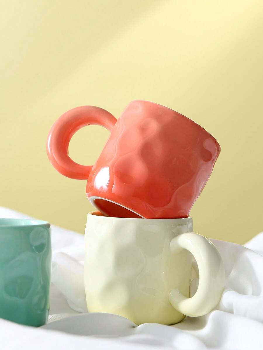 1 Stück süße Cartoon Keramiktasse - charmante Keramiktasse, perfekt als zarte Geschenkidee für Paare, hochwertige Kaffeetasse für den Schulanfang