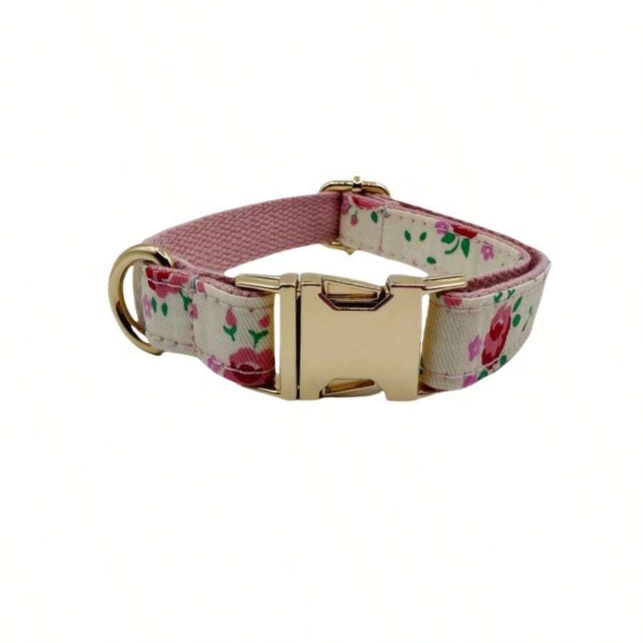 2025 New Style Printed Dog Collar, Zinc Alloy Buckle, Suitable For Large/Medium/Small Pets, Soft & Comfortable, Durable Metal Buckle, Sturdy & Easy To Fasten/Release
