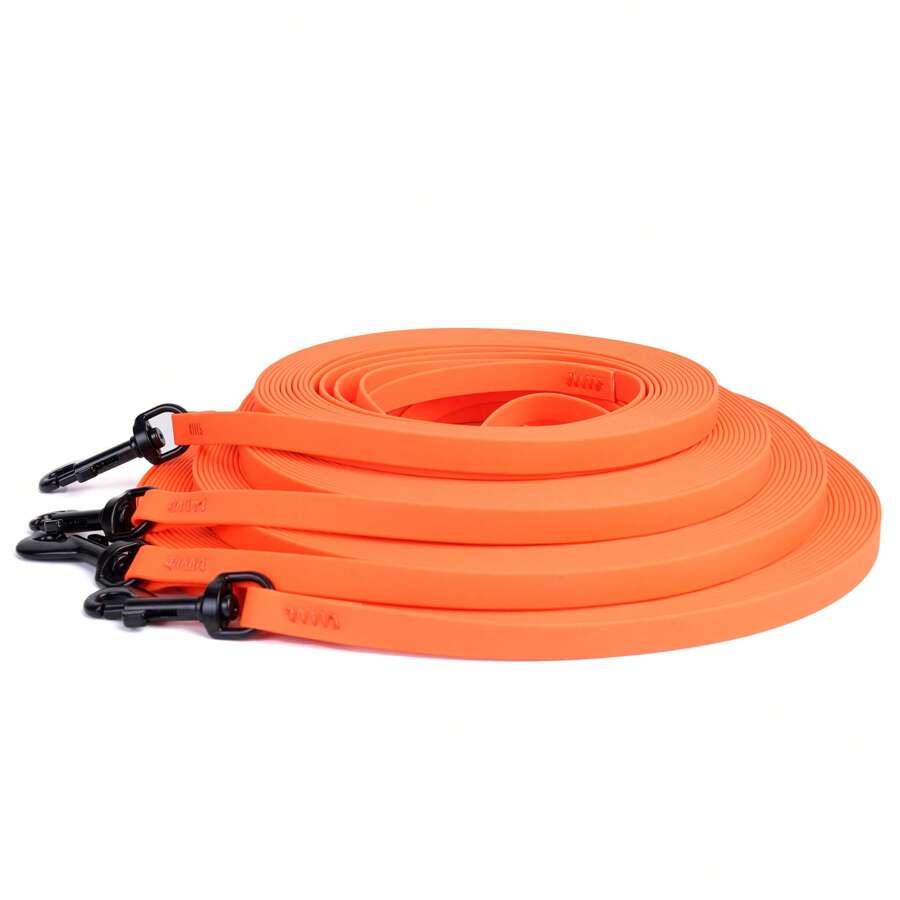 1cm Wide Simple Design Dog Leash, Waterproof And Easy To Clean, Suitable For Outdoor Activities Of Medium And Small Dogs Under 15kg, Lightweight And Minimalist, Providing Enough Freedom For Your Pet