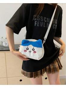 Borsa per il trucco gatto autoironico
