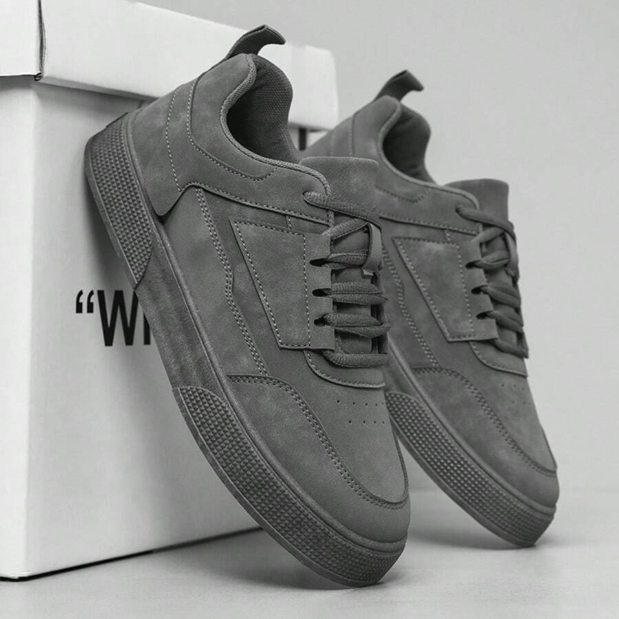 Men's 2025 New Casual Sneakers, Versatile, Wear-Resistant, Dirt-Resistant, Suitable For Outdoor, Commuting, Driving, Go Well With Jeans, Sweatpants, Fashion Stylish, Breathable, Moisture-Wicking, Plus Size 45-48