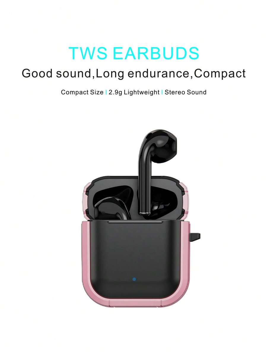 G03 Wireless Earbuds Bluetooth 5.4 Headphones, 40 Hours Playback Stereo Earbuds With Charging Case IPX4 Waterproof In-Ear Headphones With Mic For Phone Tablet Laptop Sports