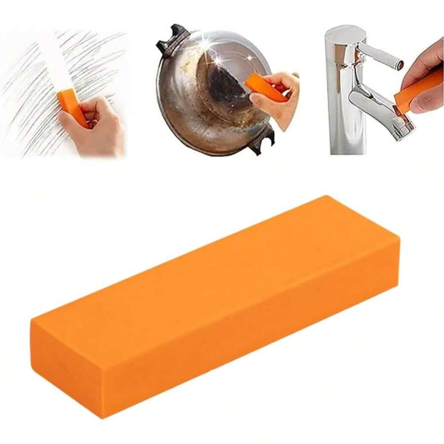 5PCS Stainless Steel Scratch Eraser, Scratch Remover Eraser Kit, Kitchen Magic Cleaning Eraser, Water Stains And Rust Remover, Clening Eraser For Home Appliances And Kitchenware