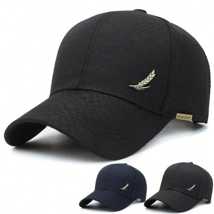 Korean Version Of Spring And Summer Sunshade, Sunscreen, Baseball Cap, Simple And Fashionable Men's Hat, Casual Travel, Middle-Aged And Elderly Peaked Cap