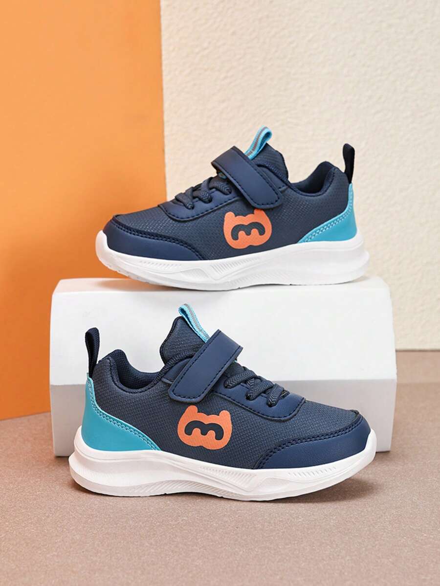 1 Paar leichte Jungen Sportschuhe mit weicher Sohle, Lederobermaterial, wasserdicht, geeignet für den Herbst