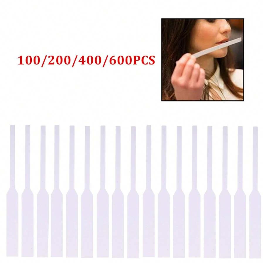 10/50/100/200/500 Tiras de Teste para Ambientador e Líquido Perfumado, Conveniente de Carregar, E o Ambientador Pode Ser Usado a Qualquer Momento Durante as Compras