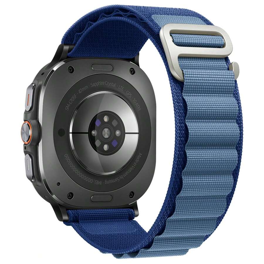 Alpine Loop Band Compatible With Samsung Galaxy Watch Ultra 47mm (2024), Sport Nylon Wristband Replacement Adjustable Strap Compatible For Galaxy Ultra Watch For Women Man