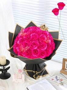 bright rose red