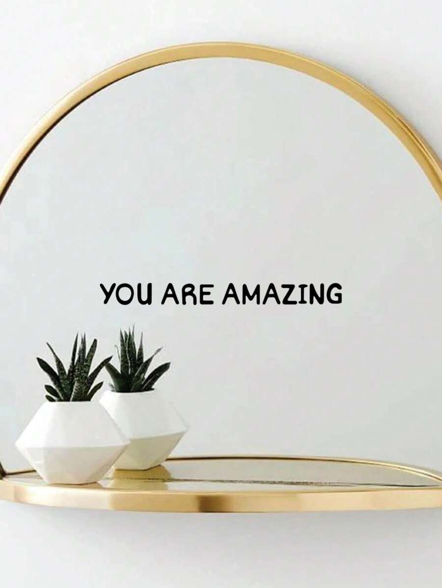 Motivational Quote Stickers Inspirational Text Stickers You Are Amazing Positive Affirmations For Kids And Adults Perfect For Home Office School Decor Room Decor Home Decor Wall Decor Personalized Wall Stickers