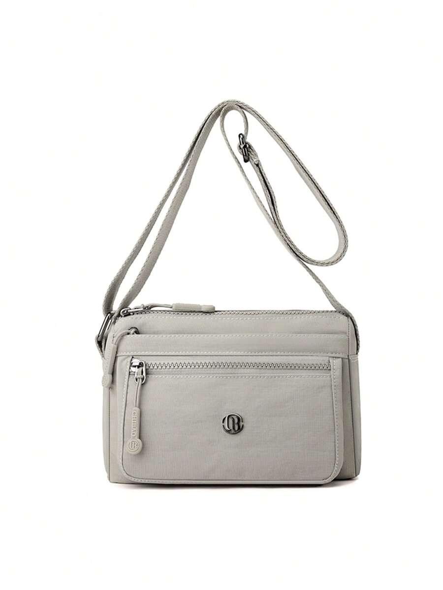 Crossbody Handbags For Women With Multi Pocket Shoulder Bag Nylon Travel Purse