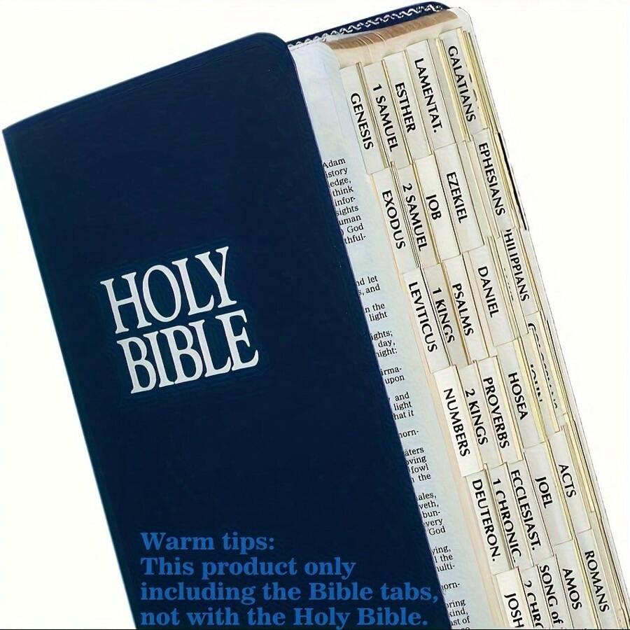Bible Tabs,Bible Tabs,Bible Tabs, Gold-Edged Bible Sticky Tabs For Old And New Testament,80 Tabs Including 73 Books& 7Reference Tabs,Bible Book Tabs,Bible Labels Tabs,Bible Tabs,Sticky Tabs.,School Supplies,Back To School