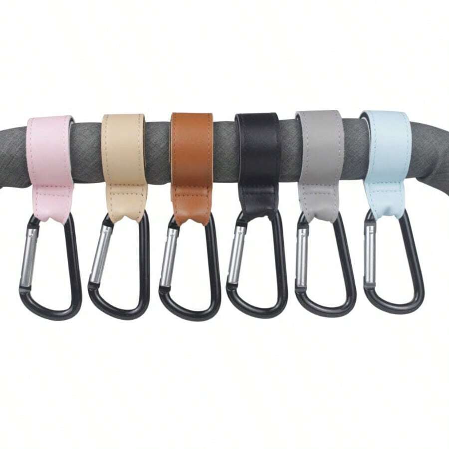 1 pièce Crochet de poussette en aluminium et compact et mignon, crochet antidérapant pratique et suspenoir pour le transport de bébé