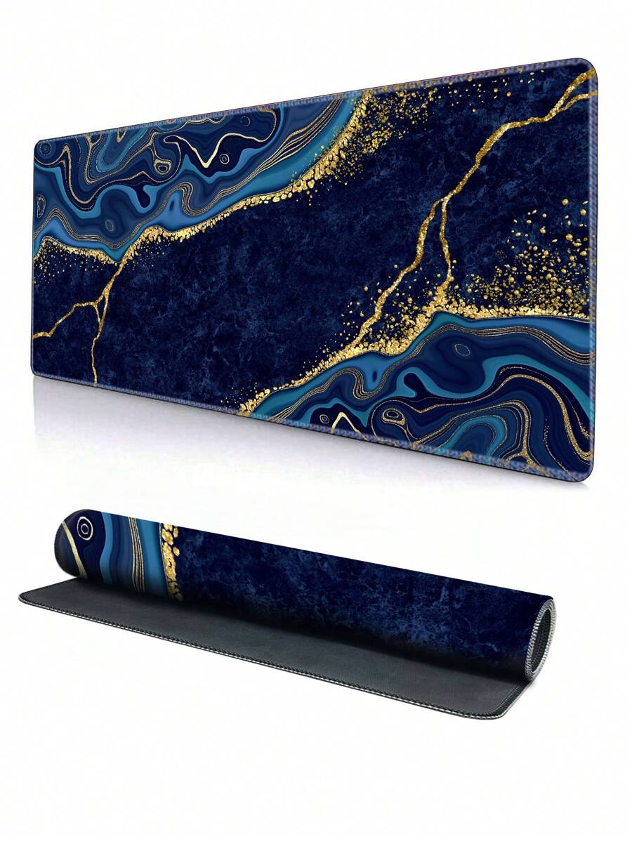 Gaming Large Desk Pad Mouse Pad For Keyboard With Anti-Slip Rubber Base, Extended Mouse Pad XL Keyboard Pad Mouse Mat, Trellis Design