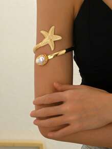 Starfish + Baroque Pearl
