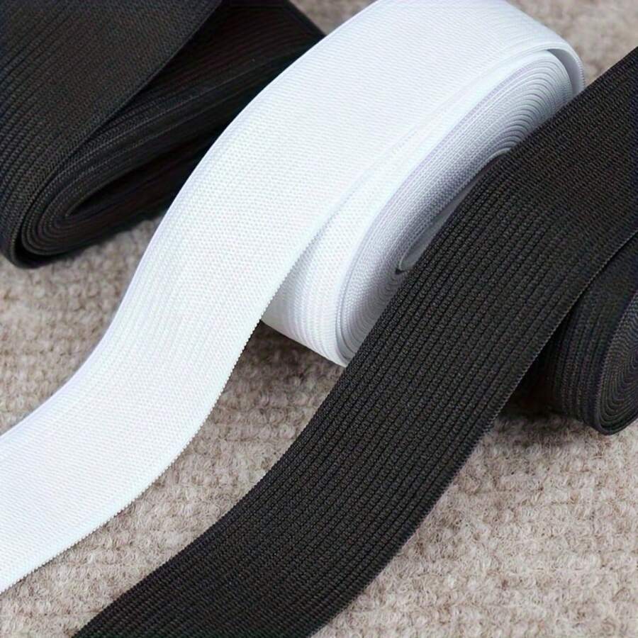 1 Or 5 Meters Flat Elastic Band Rubber Band For Sewing Clothing Pants Accessories Stretch Belt Garment DIY Sewing Fabric