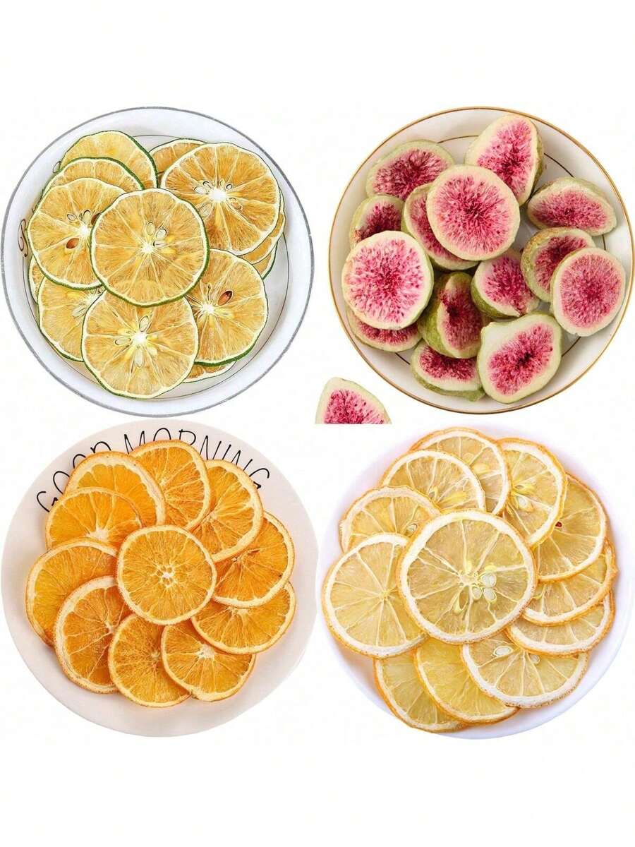1 paquet de 10 pièces/5 pièces de tranches de fruits séchés artificiels et de fleurs assortis, comprenant citron, orange, figues, roses, camomille, ananas, lavande, cannelle, pour la fabrication de bougies, les arts et l'artisanat, la décoration d'intérieur, le pot-pourri