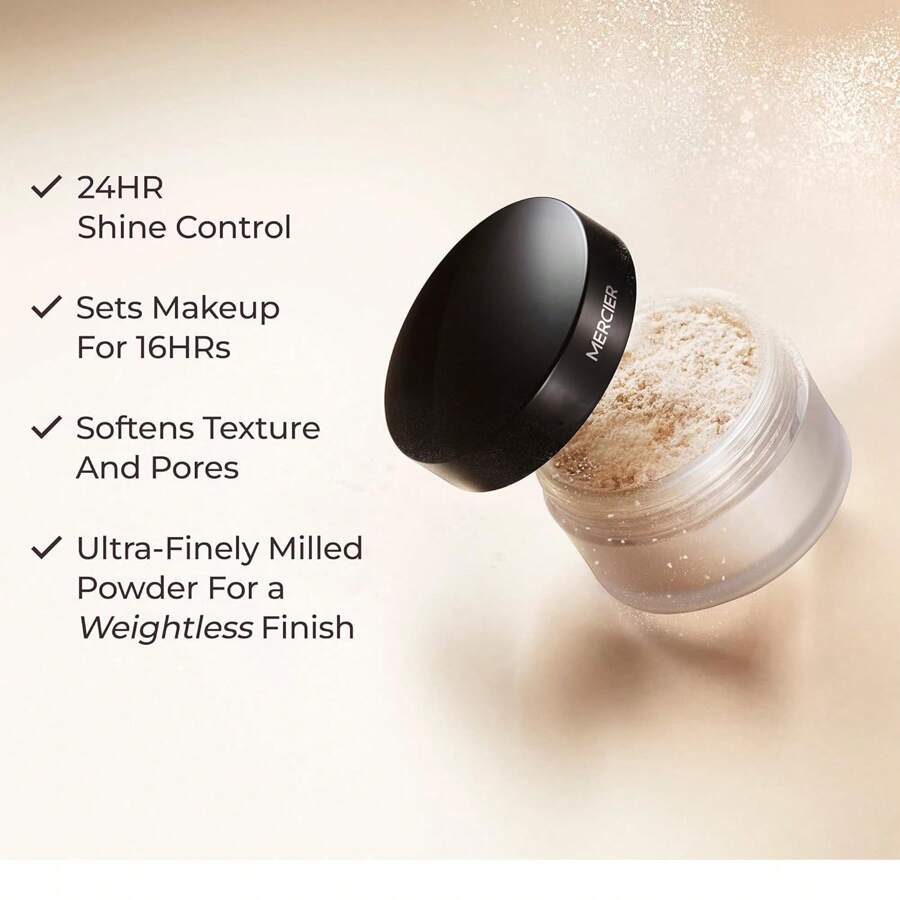 LauraMercier Polvo suelto traslúcido iluminador de larga duración de 29g/1 Oz para control de aceite en el maquillaje
