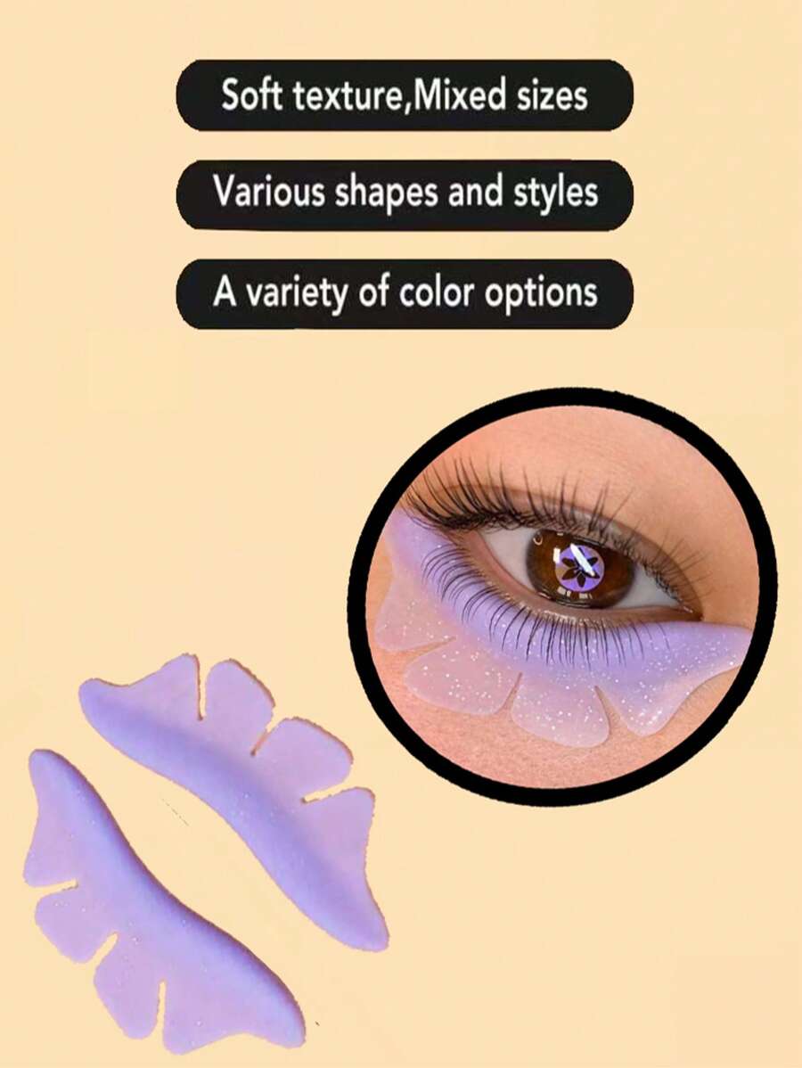 1 Pair Cross-Border Keratin Lifting Eyelash Extension Butterfly Pads, Eyelash Perm Pads, For Universal Fit