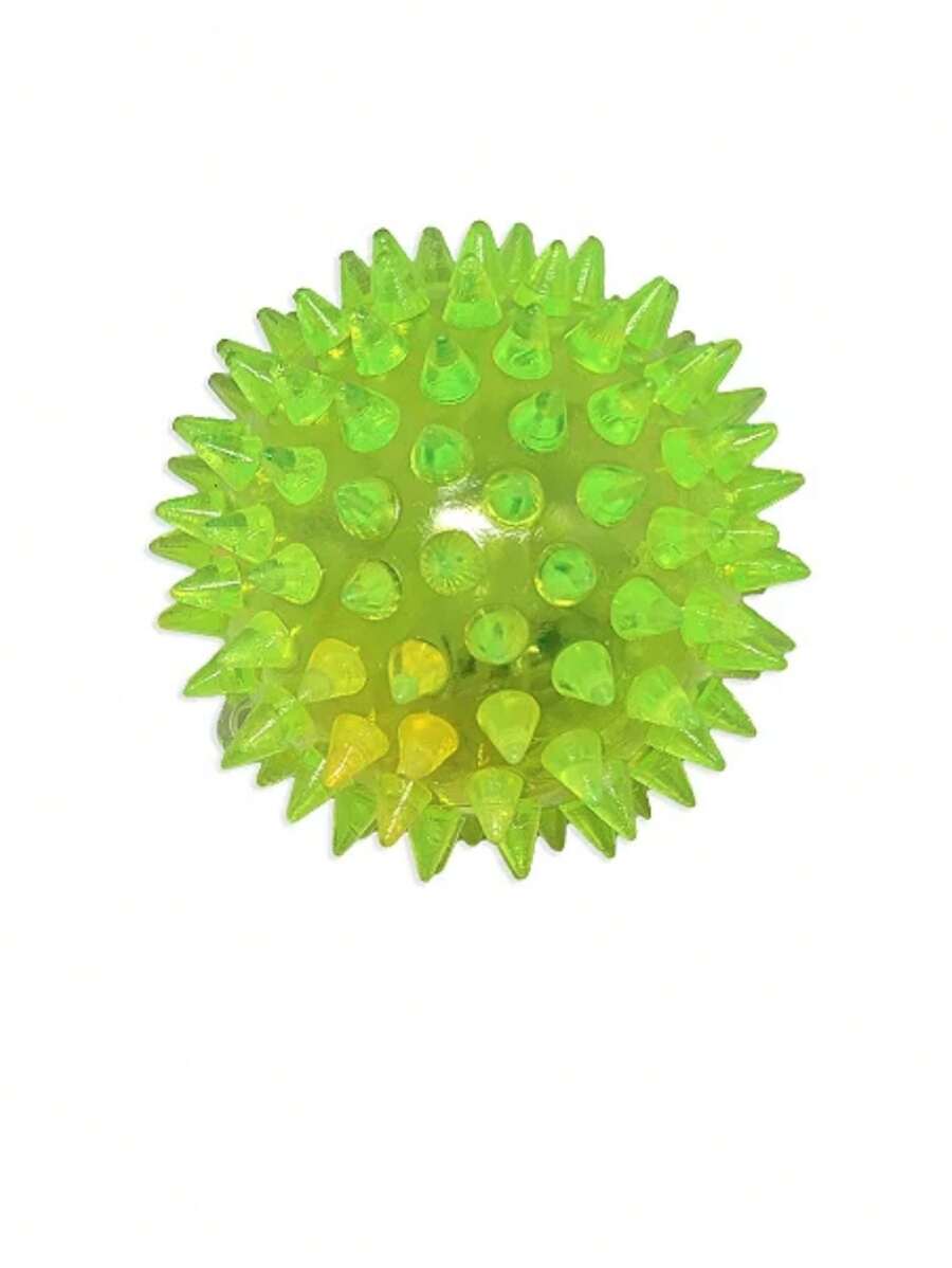 Bola Espeto Com Luz e Apito 6.5cm