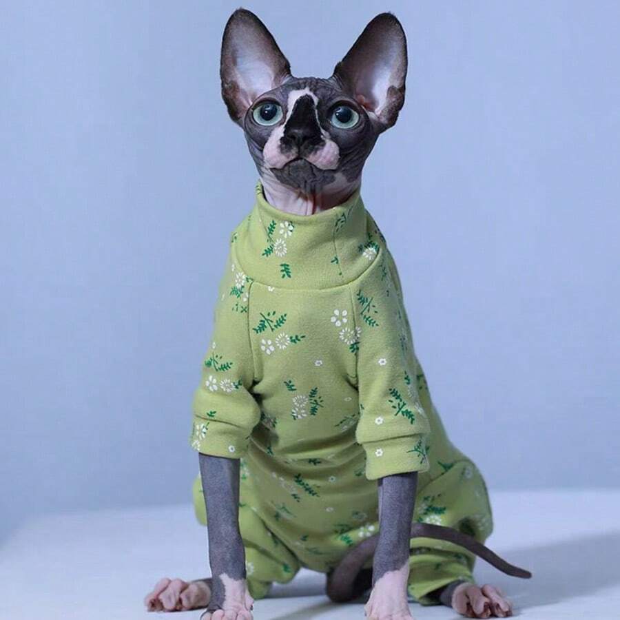 Pet Cat Clothes Can Be Worn In Four Seasons With Thin Fabric, Comfortable And Breathable, Integrated Belly Protection Design, Anti-Shedding, Small/Medium/Large Pet Clothes