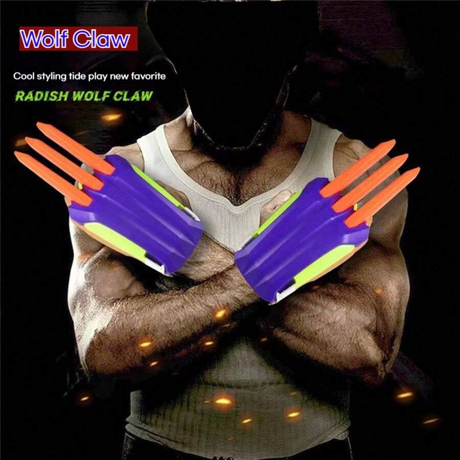 2025 New Hot Selling 1pc Carrot Wolverine Claw Scalable Wolverine Carrot Claw Series - Birthday Gifts - Toys - Gifts