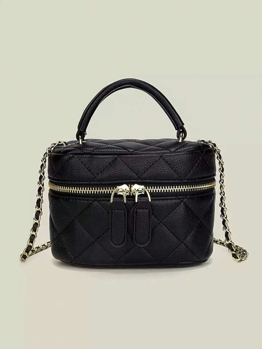 Lightweight Mini Bags, Chain Bags, Quilted Thread Bags, Handbags, Bucket Bags, Suitable For Teen Girls, College Students, And White-Collar Workers, Very Suitable For Offices, Universities, Work, Commuting, Outdoor Activities, Travel, And Outings