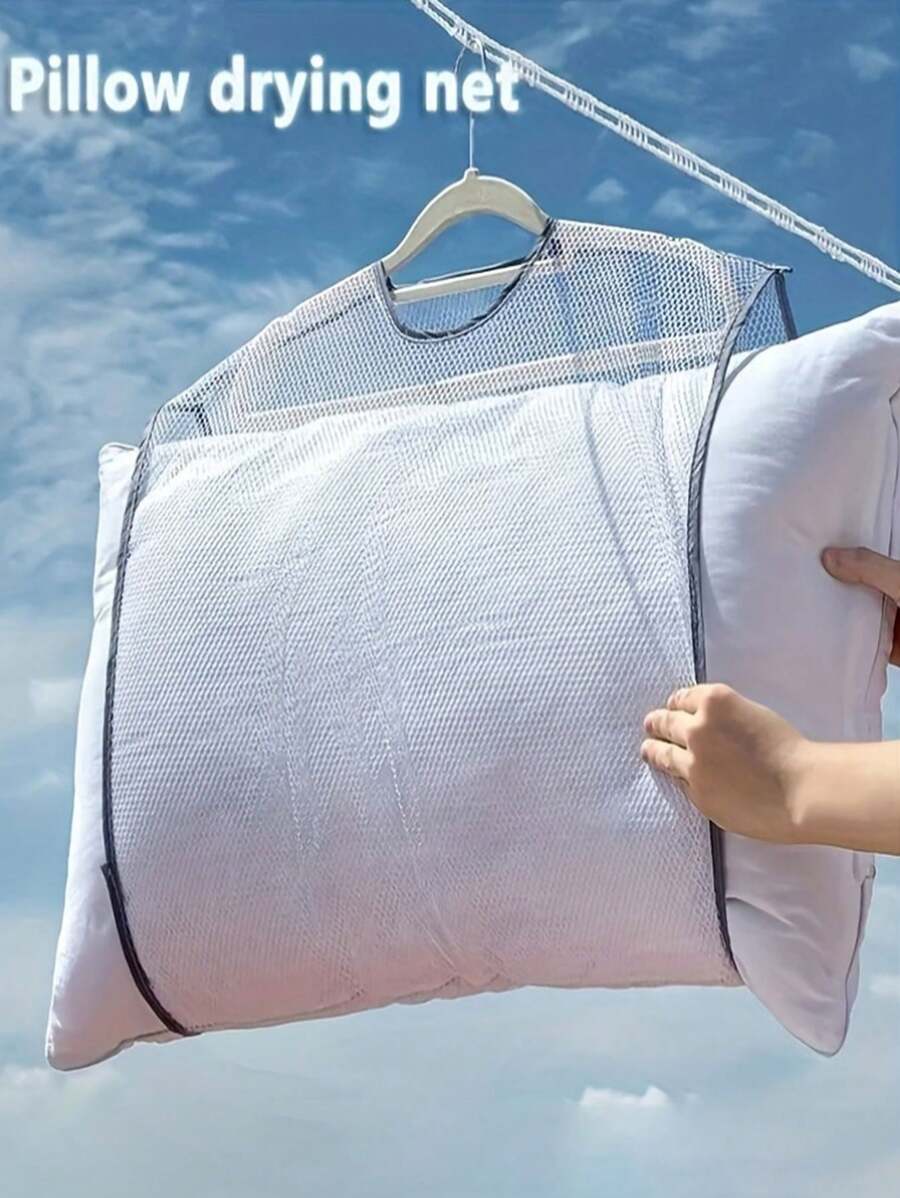 Multi-Functional Laundry Drying Net, Suitable For Pillows And Toys, Fabric Care, Space Saving And Net Bag Organizer