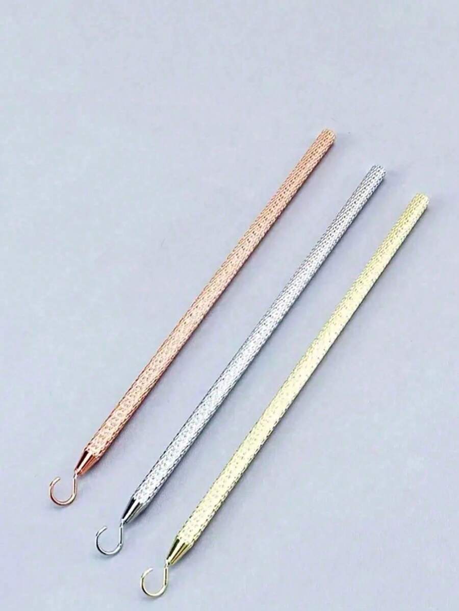 Bracelet Wearing Aid Tool, Clip And Hook Style Available, Suitable For Self-Wearing Bracelet, Holding Photo And Note, Etc., Plastic Layer To Protect Jewelry From Slip And Scratch, Portable And Convenient To Carry, Compatible With Any Jewelry