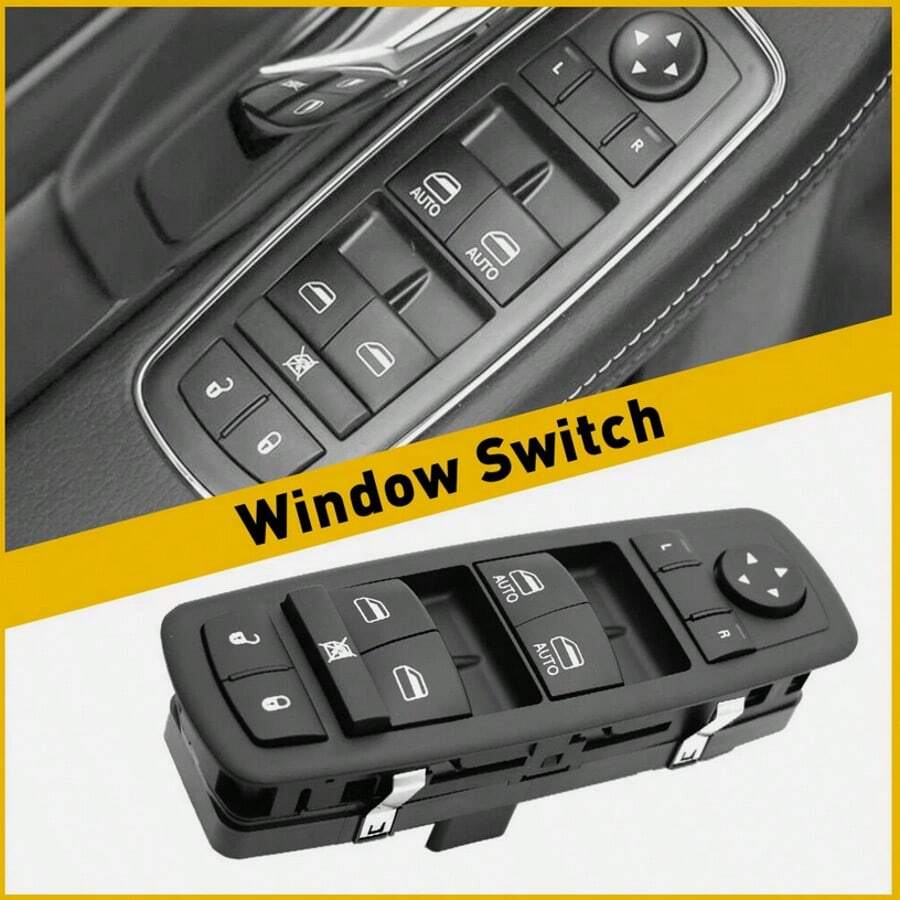 For Dodge Ram 1500 2013-2015 AUTO Window Control Switch Driver Side 68110866AB