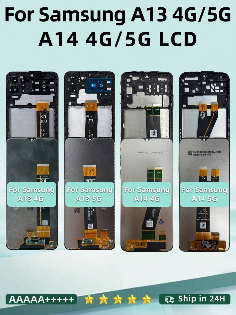 Écran tactile LCD compatible avec Galaxy A14 4G A145, A14 5G A146b, A146P, pièces de rechange pour remplacement d'écran