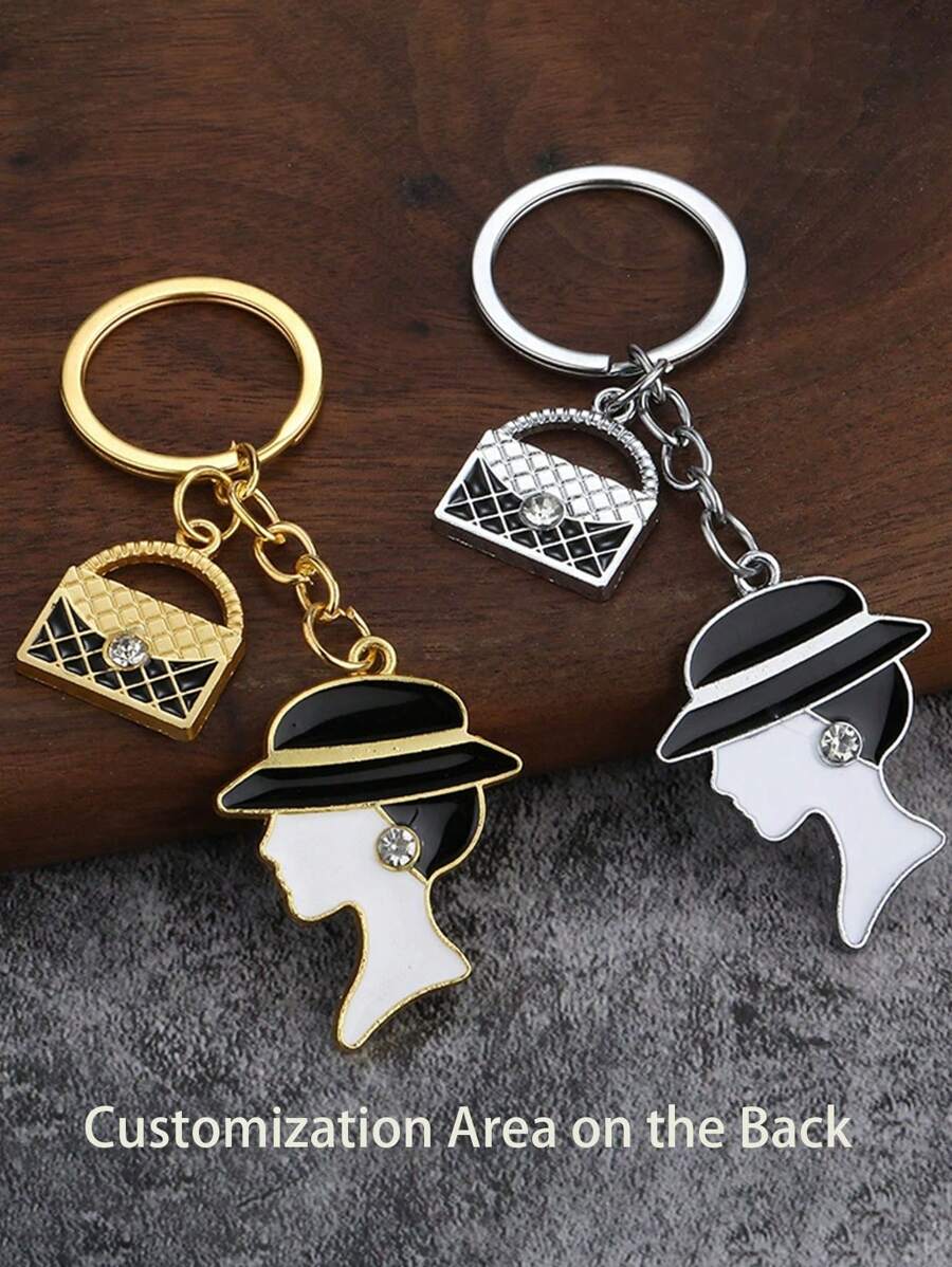 Personalisierte Schlüsselanhänger für Frauentaschen, mit individuell anpassbarem Text und Zitaten. Kreative Geschenke für Feste und Gedenkanlässe. Taschenpendants und Auto-Schlüsselanhänger. Die perfekten Geschenke für Verwandte, Freunde und Mütter.