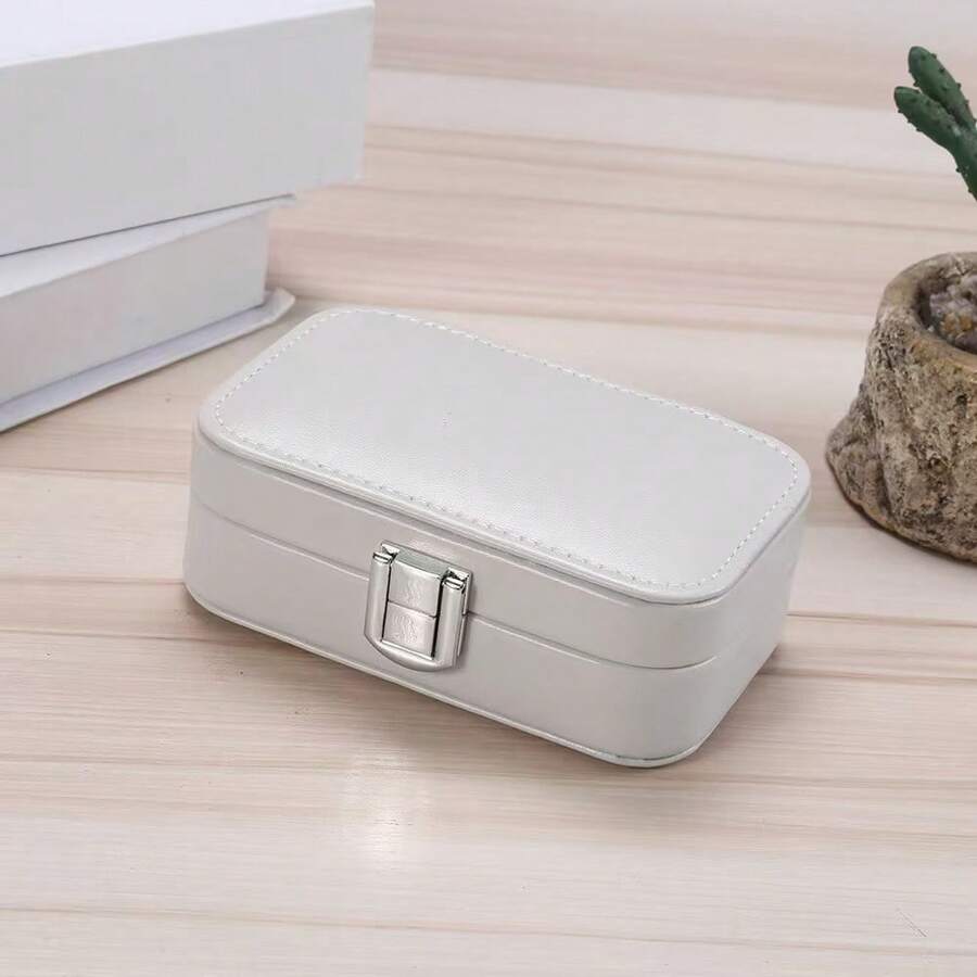 1pc Spacious Portable Jewelry Storage Box Summer For Women Storage Organizer Gift Wedding