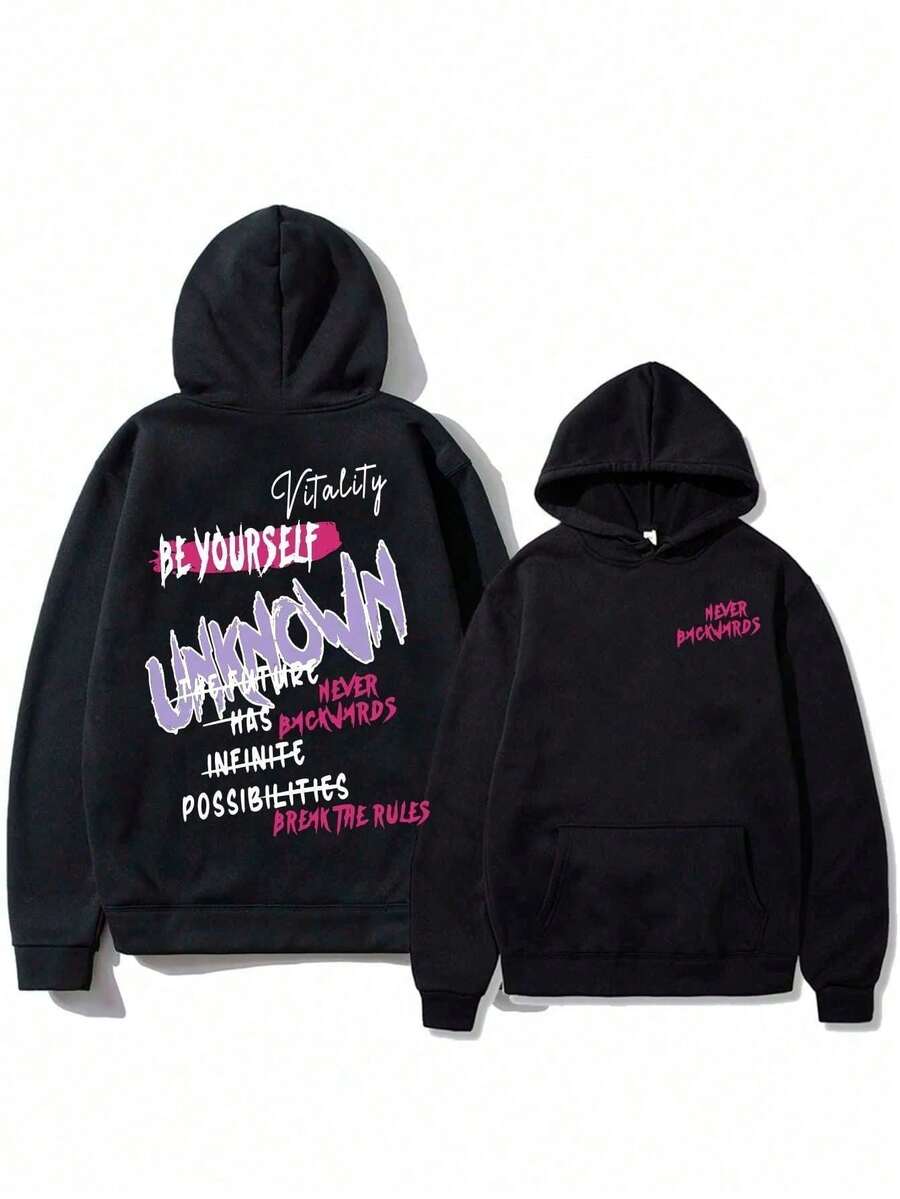 Moletom Unknown Blusa de Frio Streetwear Lançamento Casaco Algodão Quentinho Blusão Flanelado Moleton - Envio Imediato