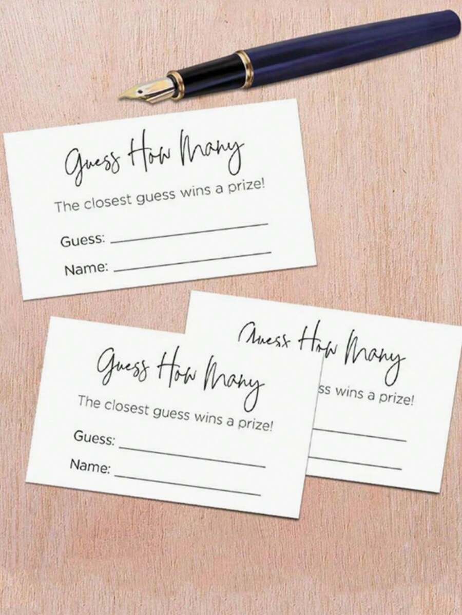 100pcs Bride Game Cards, Funny Wedding Party Games Suitable For Bridal Shower, Bachelorette Party, Birthday Party, Graduation Party, Family Gathering, Wedding Decorations